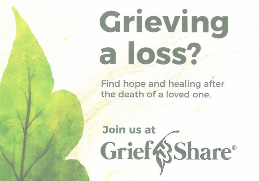 Grieving a loss? Find hope and healing after the death of a loved one.